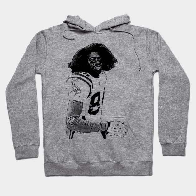 Retro Randy Moss Hoodie by Puaststrol